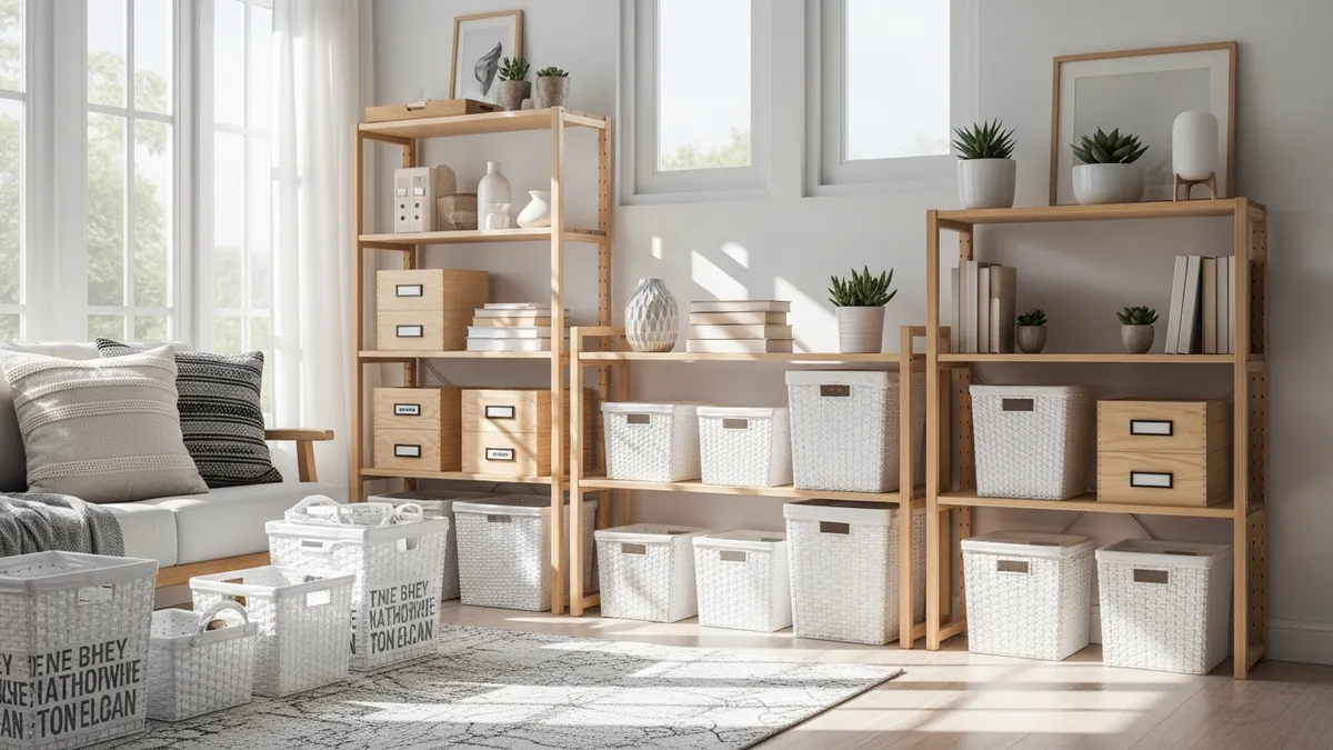 Storage untuk Interior Rumah Minimalis agar Lebih Rapi dan Fungsional